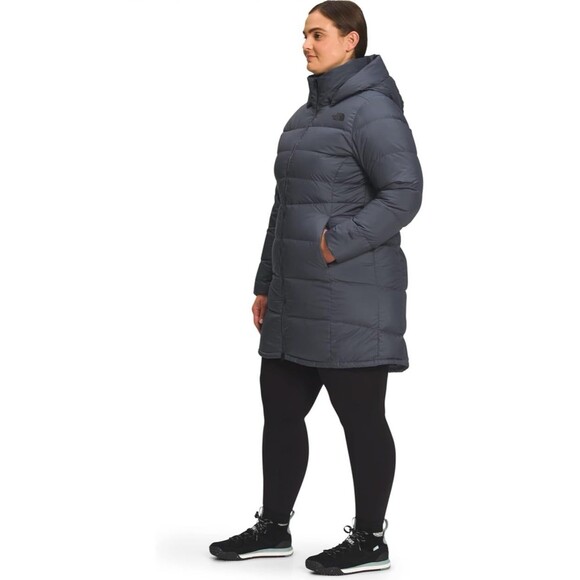The North Face Women's XXXL/3X Metropolis Parka Puffer Coat Jacket Vanadis Grey - Picture 2 of 11